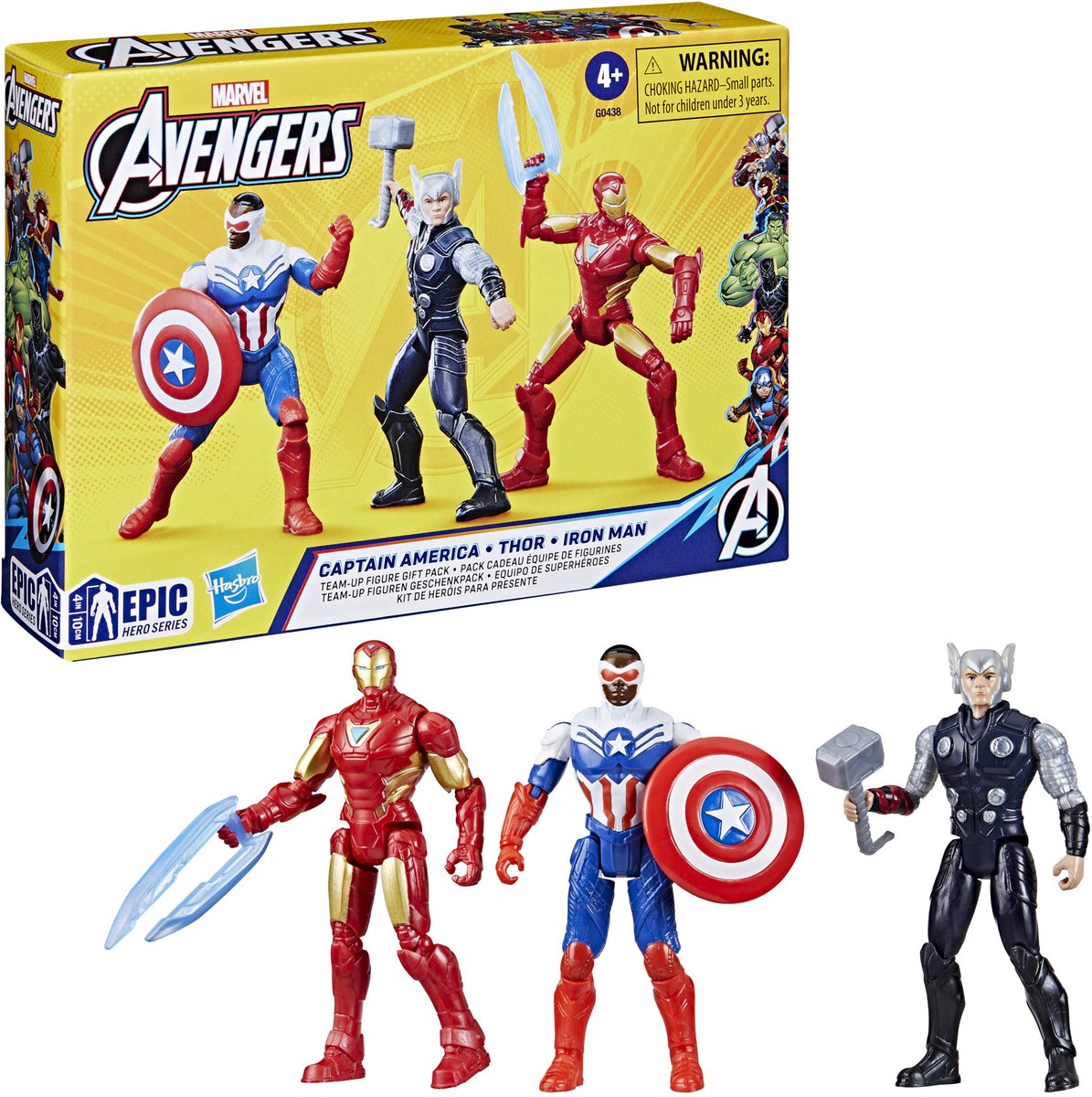 Marvel Avengers episke helteserie-team-up - actionfigurer