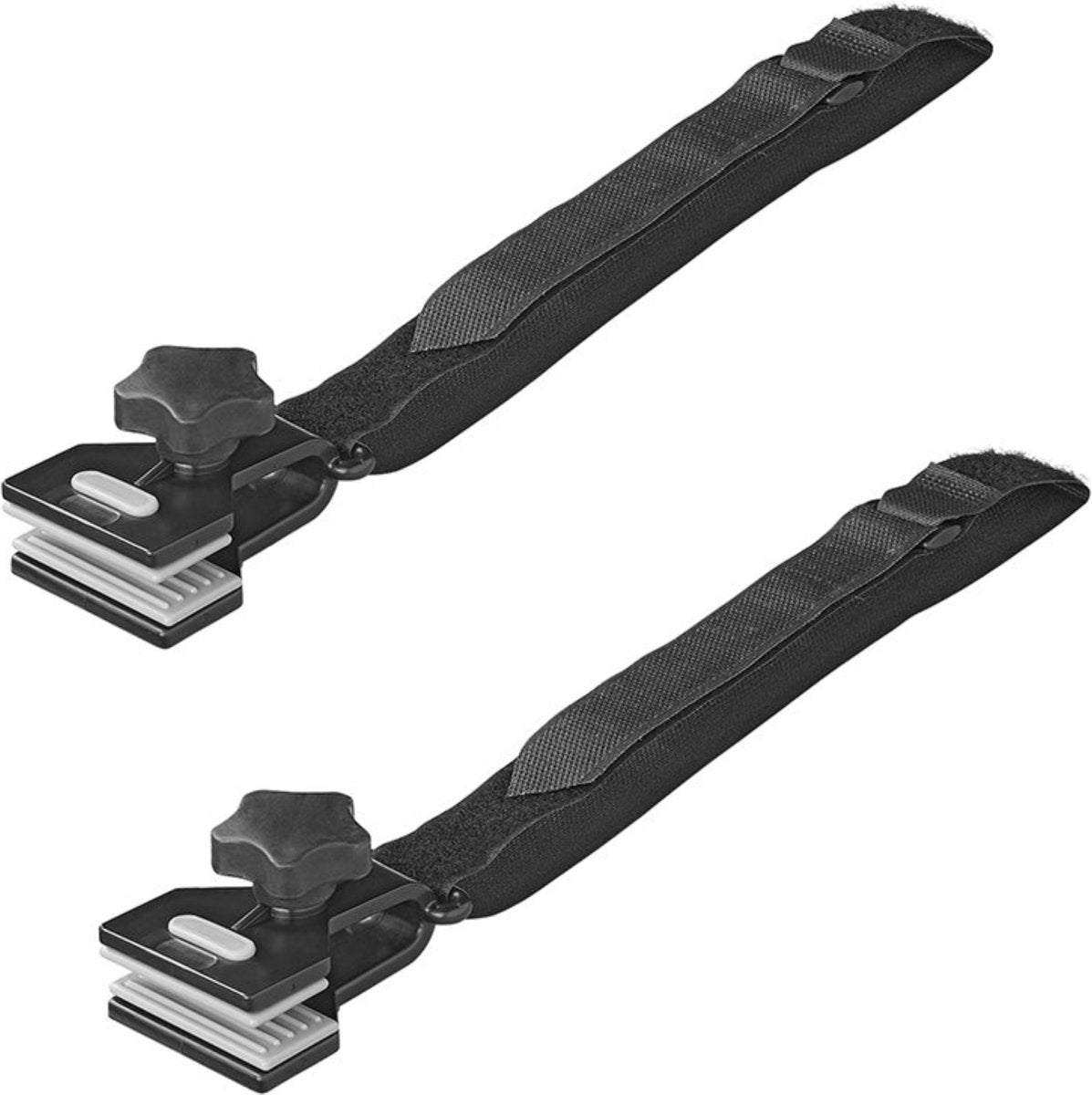 Proplus anti-klapper luifelklemmen - zwart - set van 2 - universeel toepasbaar