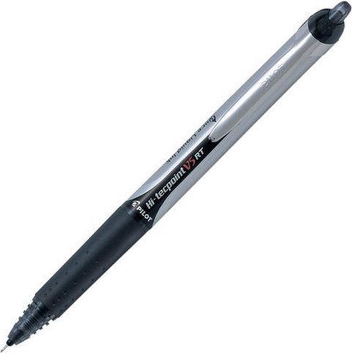 Pilot rullekuglepen hi-tecpoint v5 rt fin sort | 12 stk