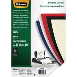 Fellowes indbindingsomslag 5373802 papir sort