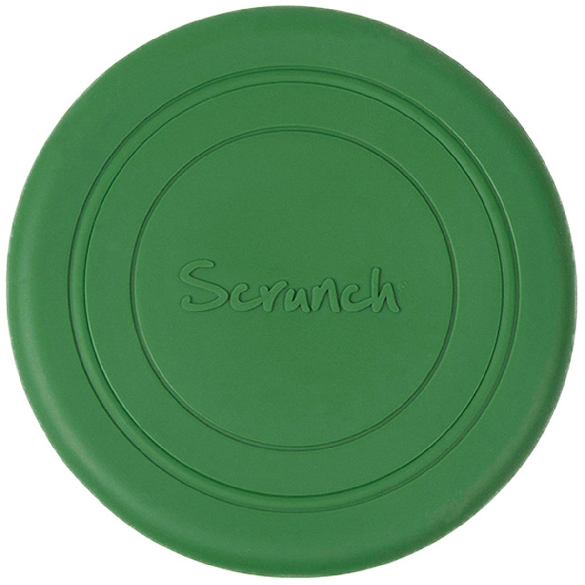 Scrunch frisbee - grøn - foldbar - genanvendelig