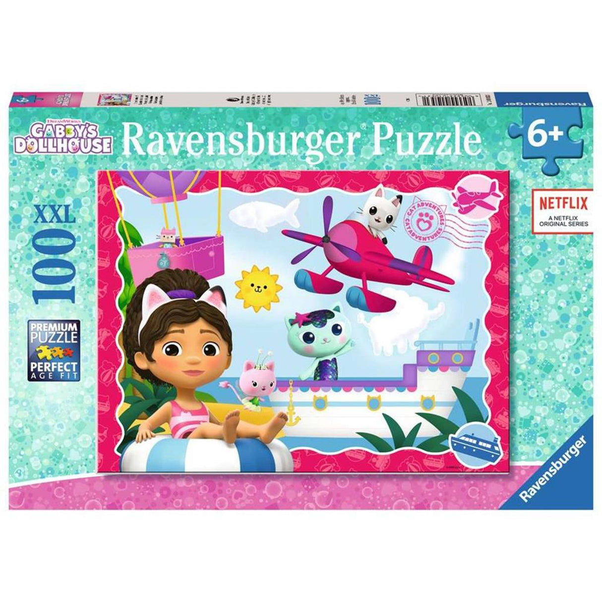 Ravensburger puslespil Gabbys dukkehus 100 XXL brikker