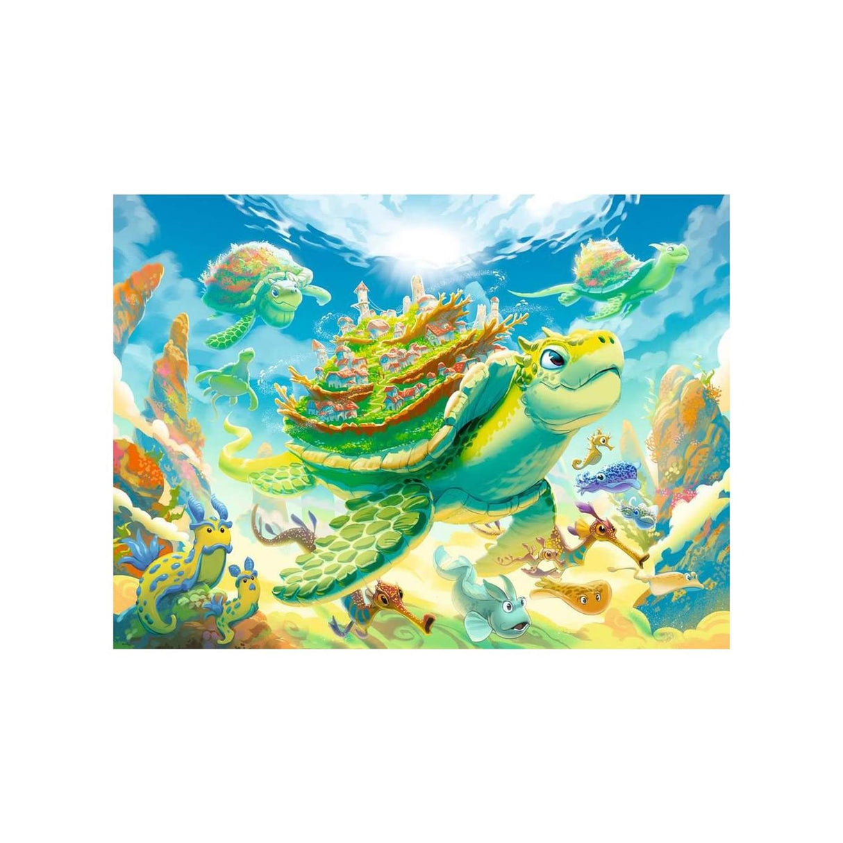 Ravensburger puslespil fantasy world 200 xl brikker