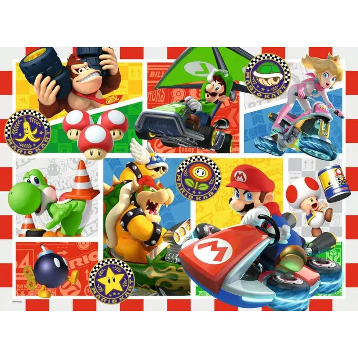 Ravensburger puslespil Mario Kart 150 XXL brikker