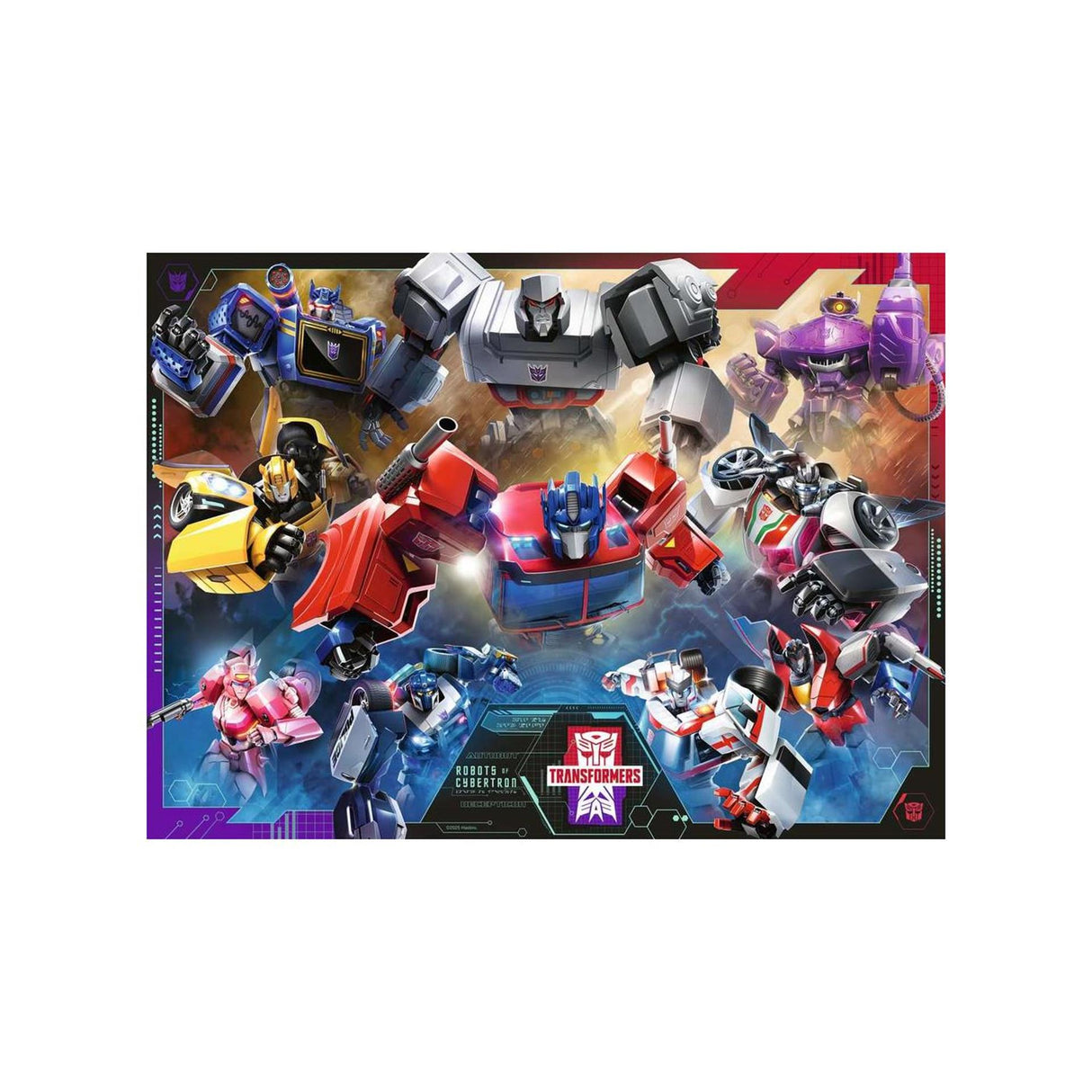 Ravensburger puslespil transformere 100 xl brikker