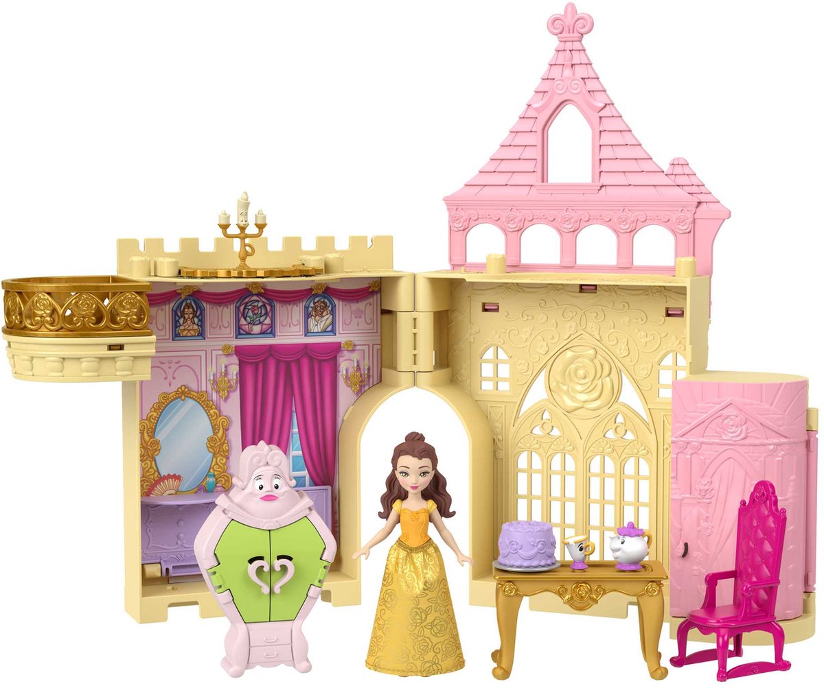Mattel disney prinsesse historie stablere belles castle