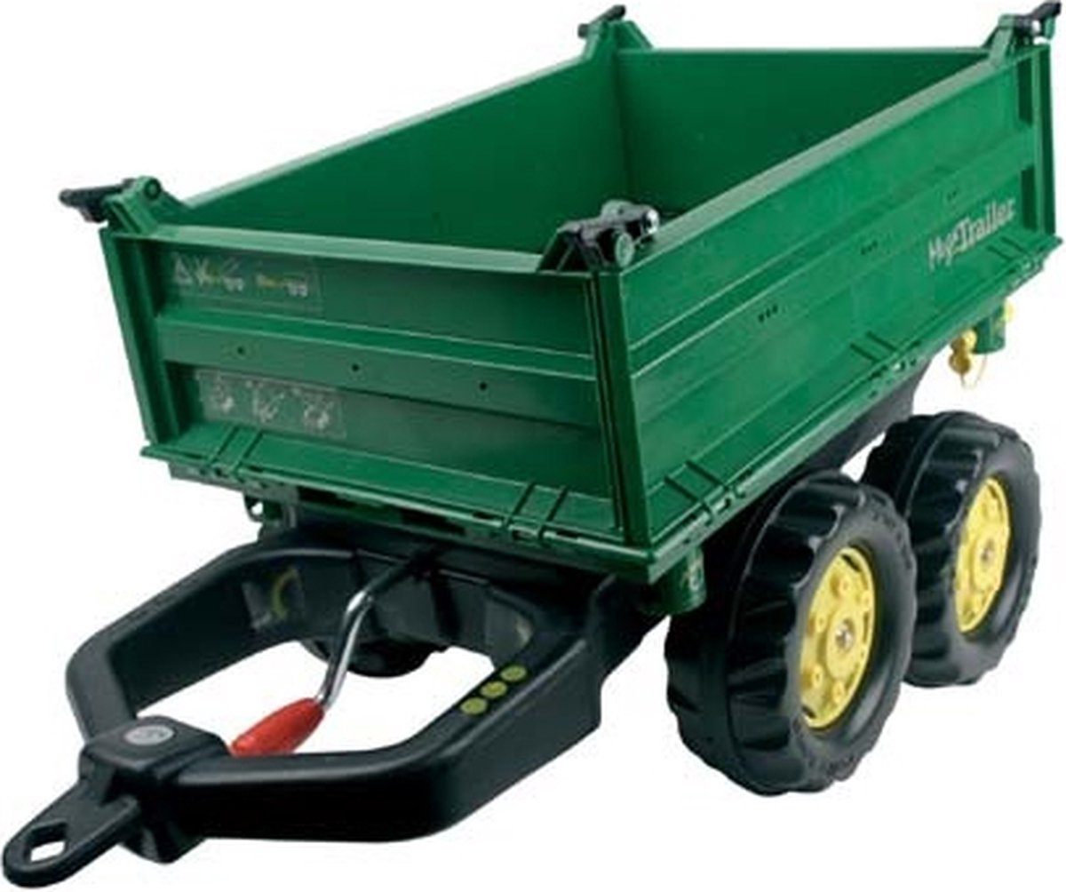 Rolly toys mega trailer - skalamodel - grøn