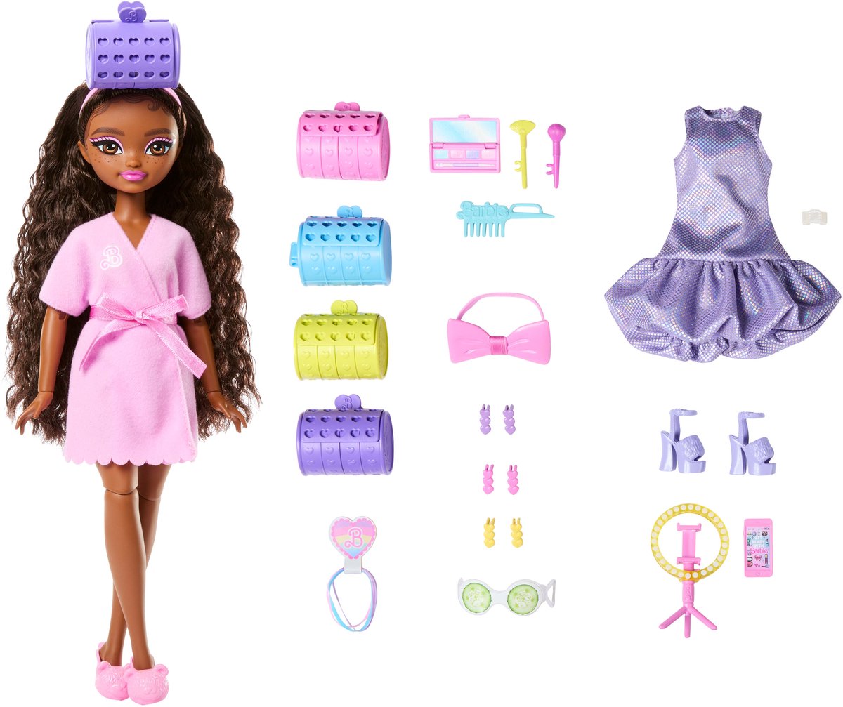 Barbie-drømmebedste går efter det med 'brooklyn'-dukke og tilbehør