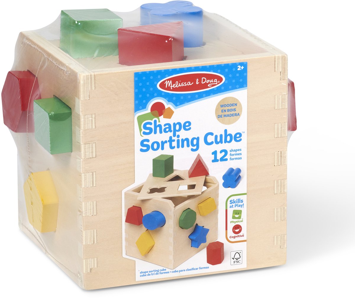 Melissa doug – træform sortering – terning