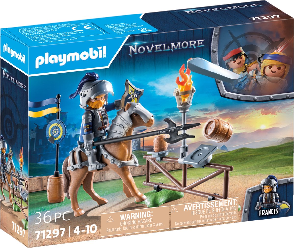 Playmobil novelmore - træningsområde - 71297