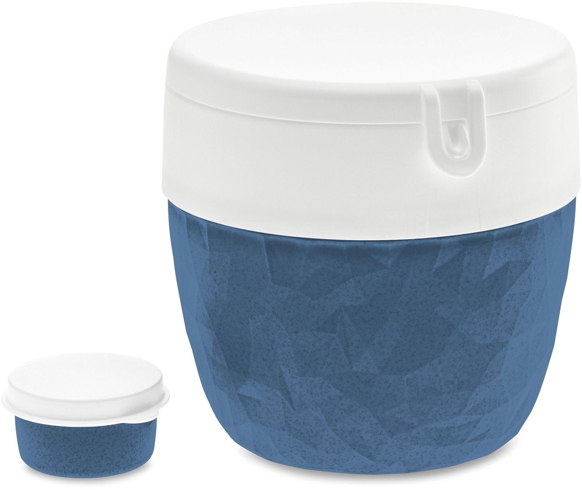 Koziol bento-kasse-stor-organisk-blad-blå--bentobox-l