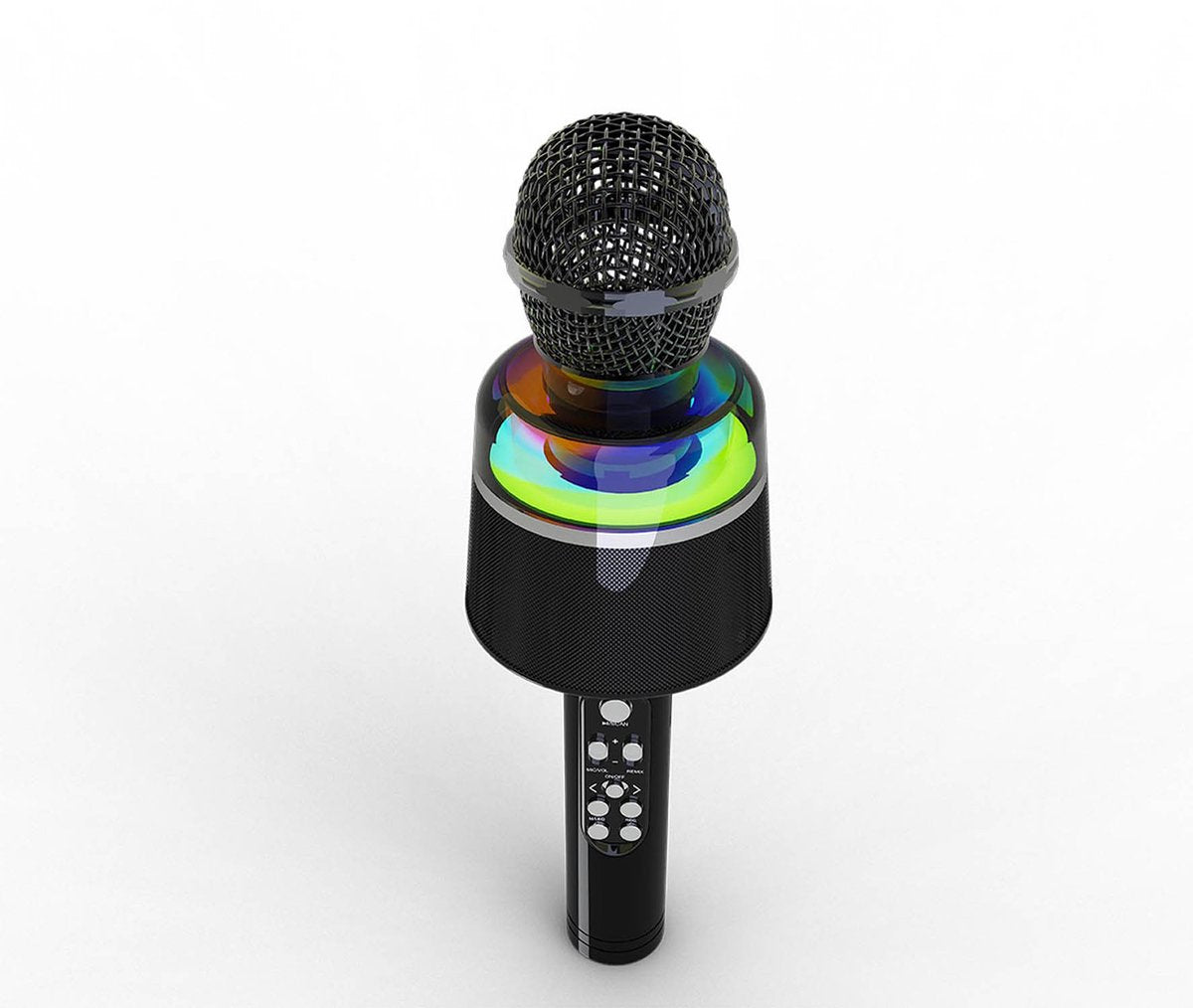 Gembird trådløs karaoke mikrofon - sort - universelt egnet - plug play