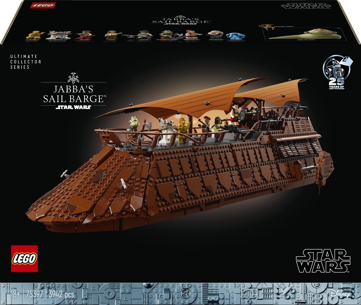 Lego Star Wars 75397 - Jabbas sejlpram