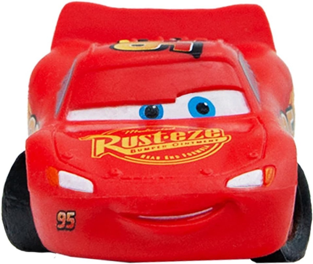 Bullyland 12798 – Lightning McQueen (Cars) legetøjsfigur – naturtro og detaljeret design – ideel som kagefigur, samlerobjekt eller munter gave til børn fra 3 år og ældre
