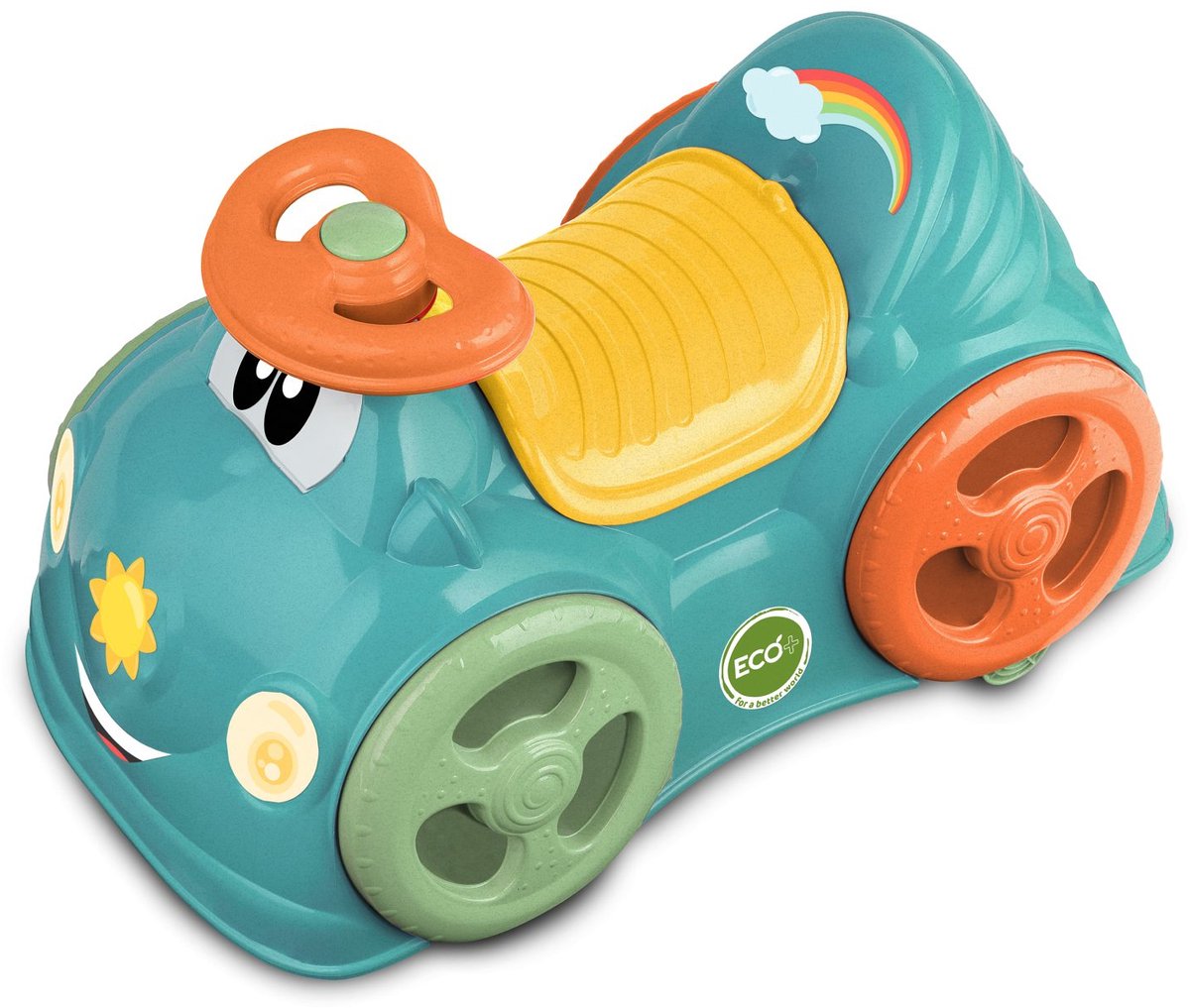 Chicco eco+ turkis turkis gåbil 111132