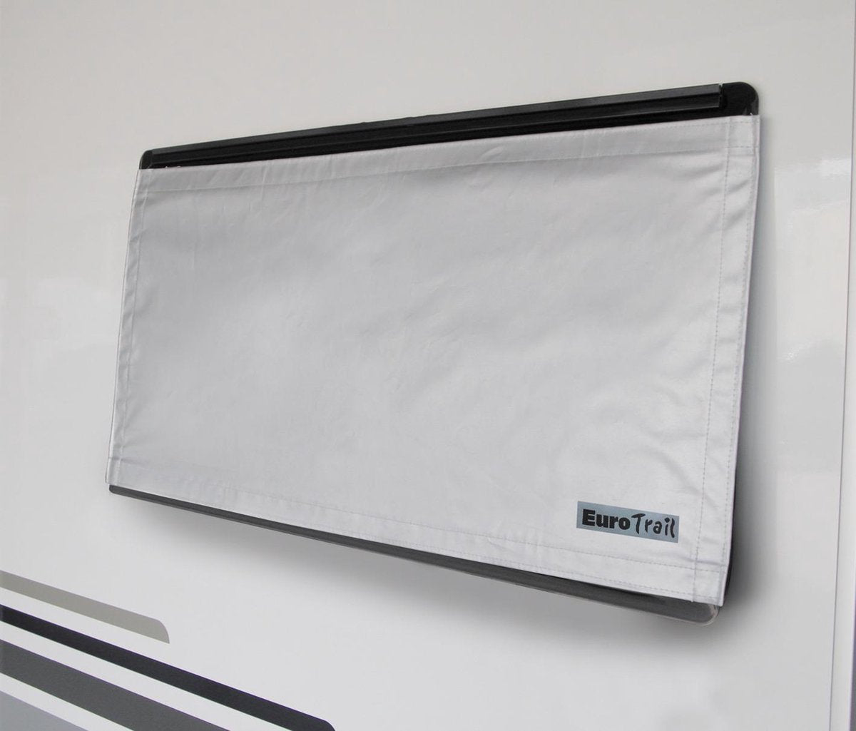 vinduesbeklædning 120 x 60 cm polyestergrå