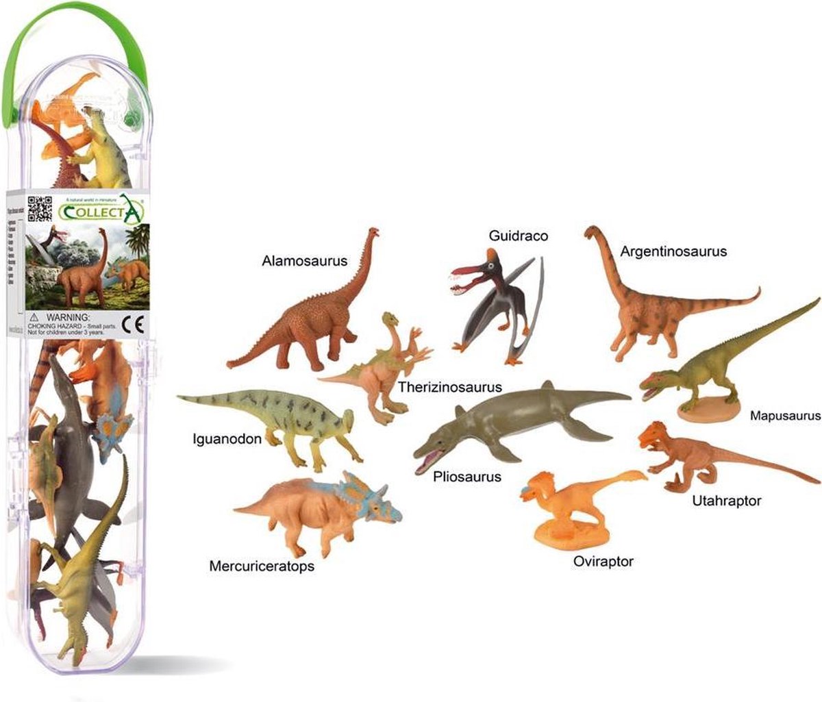 Collecta legesæt dinosaurer junior - 12 dele til 4+ år