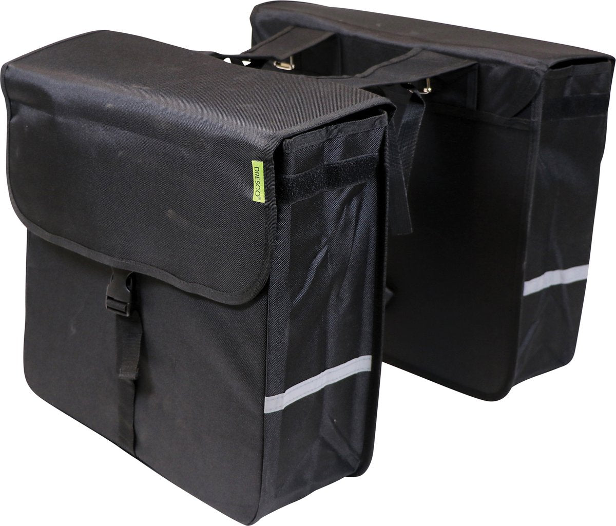 Dresco Luxury Shopper Double Bicycle Bag 40 Liter Nylon Black