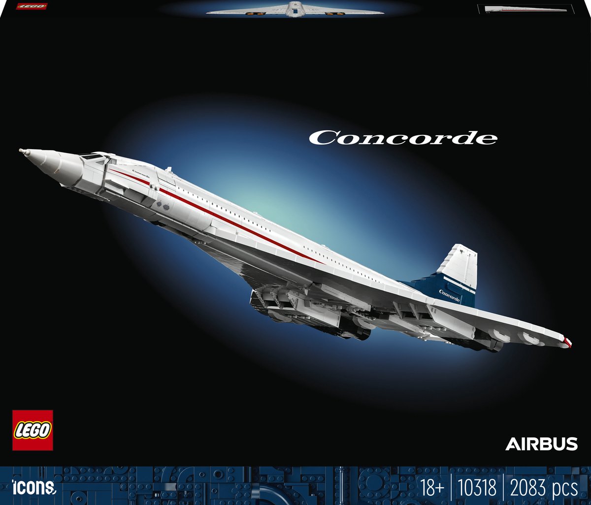Lego ikoner concorde - 10318