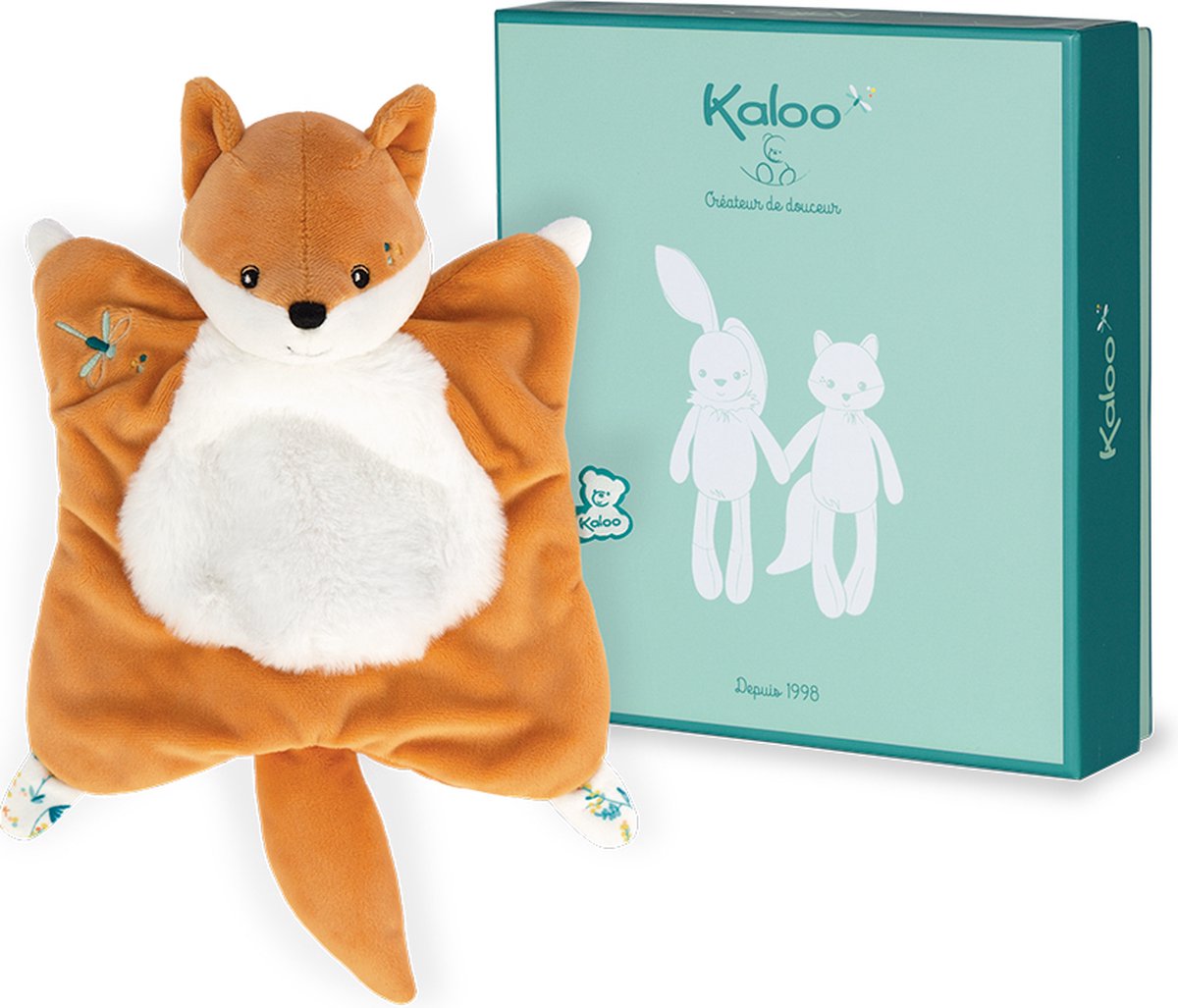 Kaloo - doudou - leonard ræv - krammeklud 20 cm