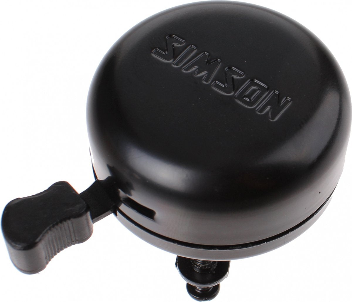 Cykelklokke traditionelt 55 mm sort