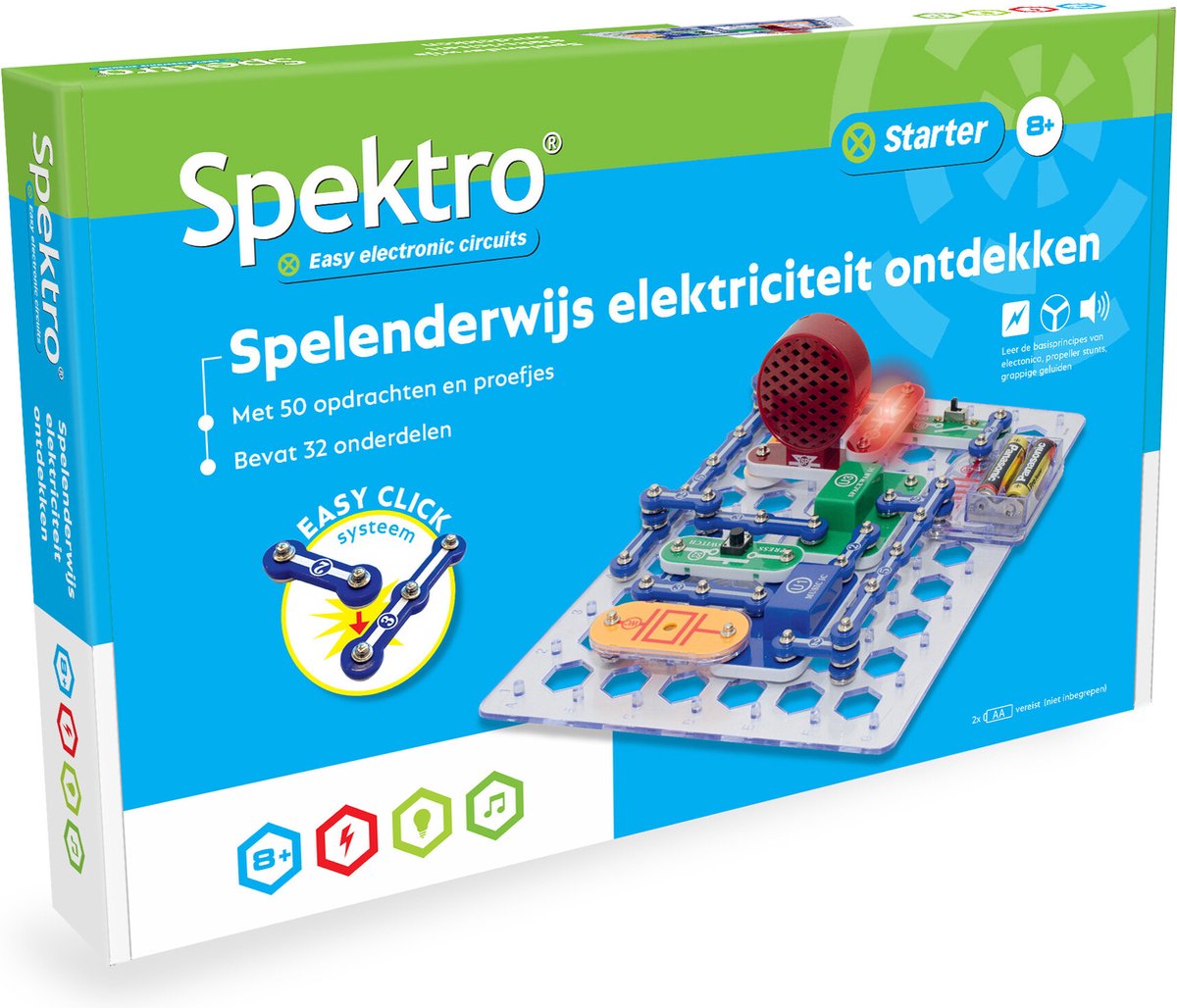Spektro starter set - elektriciteit ontdekken - 50 opdrachten