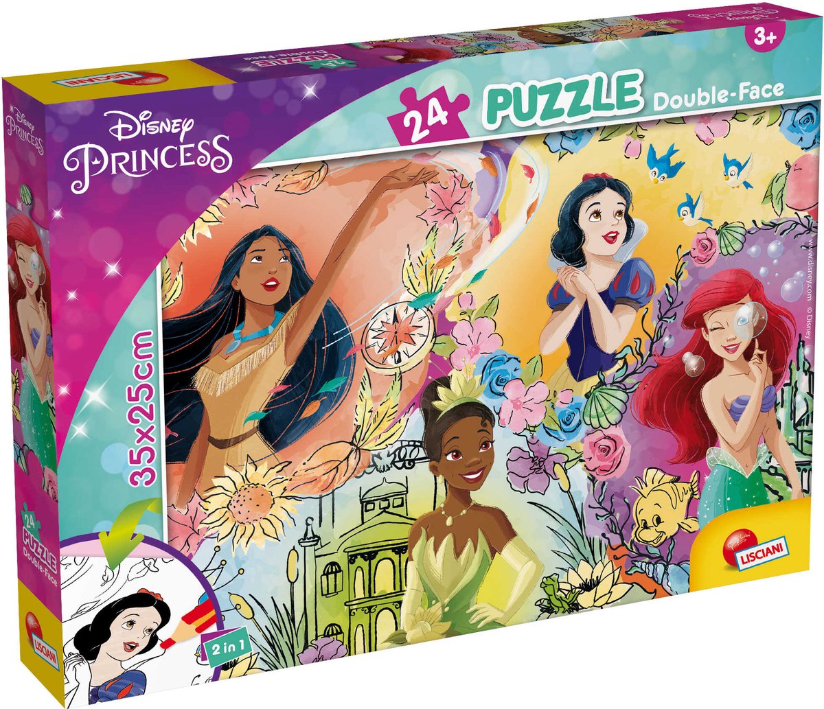 Lisciani disney puslespil df m-plus 24 prinsesse