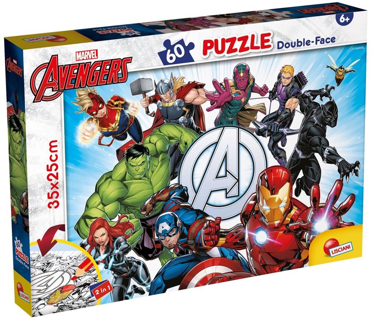 Lisciani marvel puslespil df m-plus 60 avengers