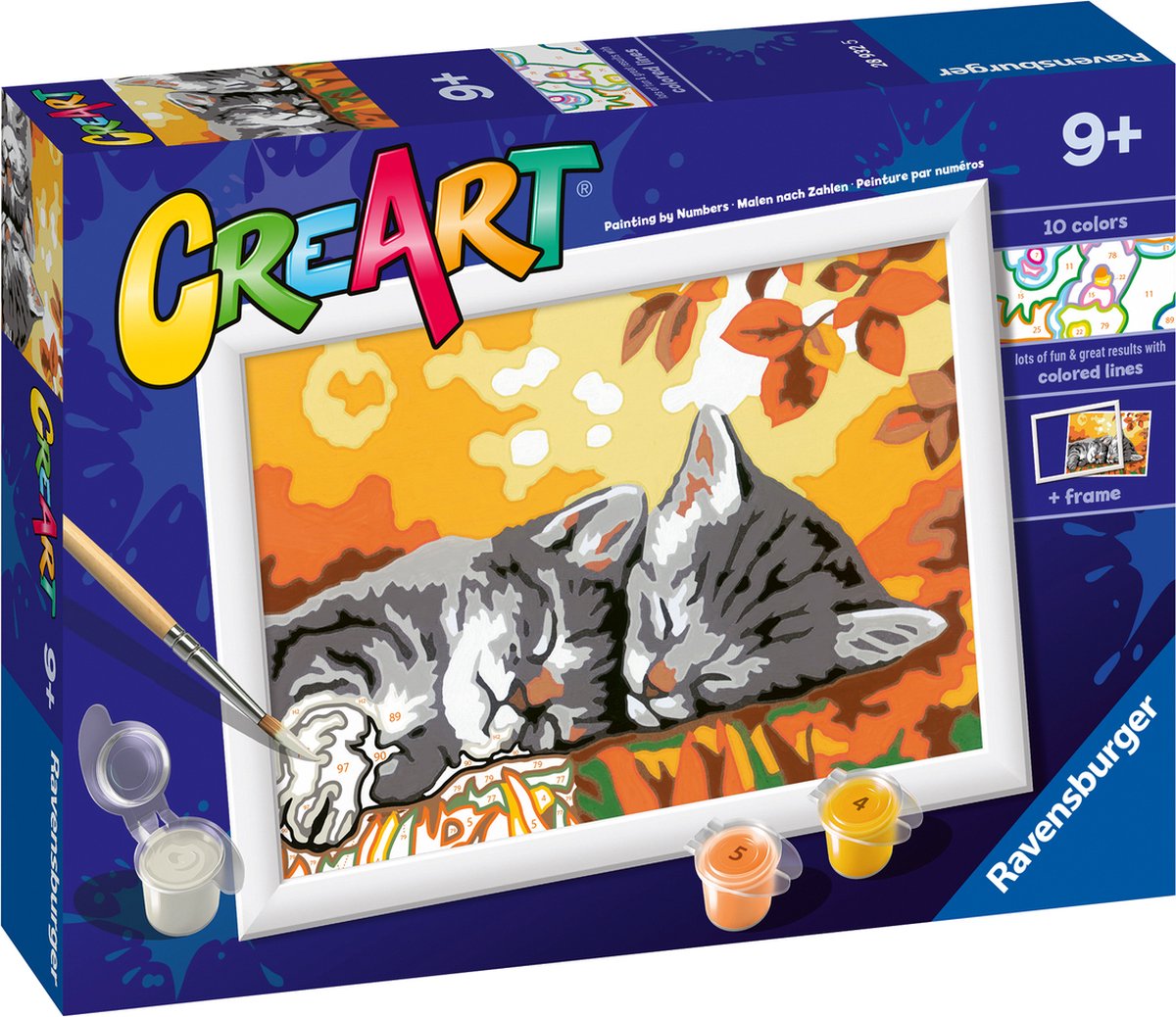 Ravensburger creart efterårskillinger - maling efter nummer til børn