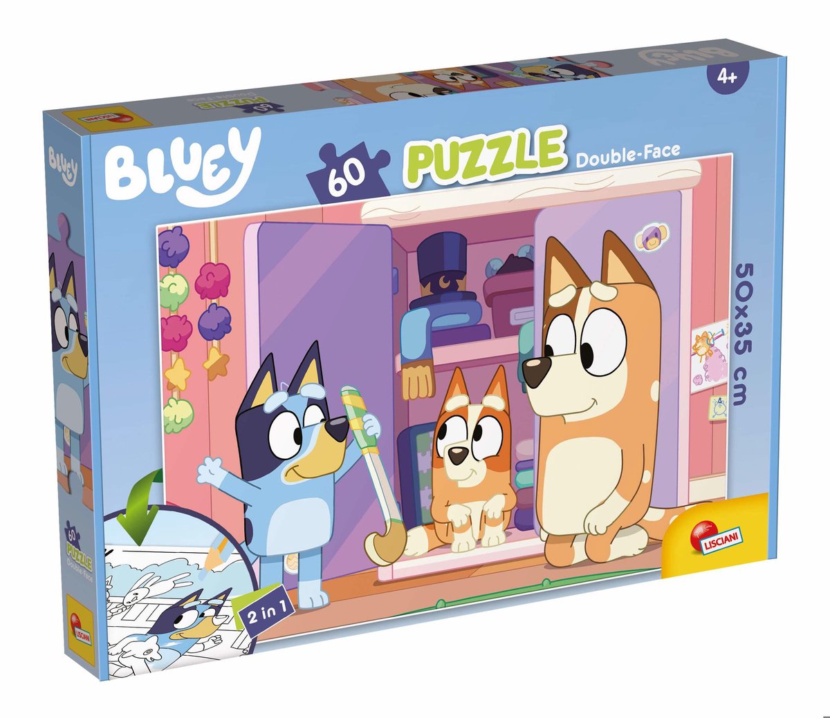 Lisciani bluey puslespil df plus 60