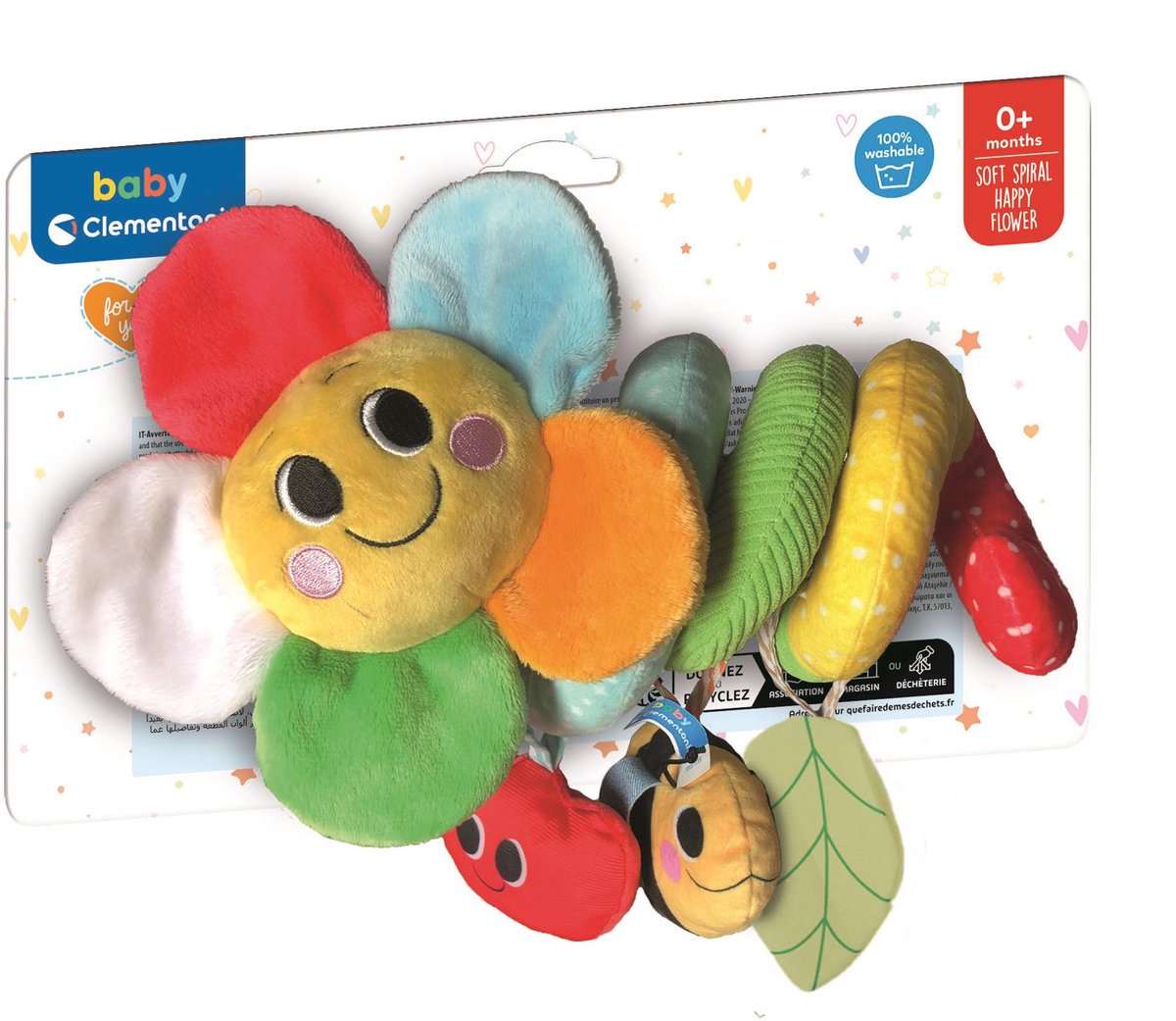 Clementoni - baby magic have klapvogn spiral - klapvogn legetøj - buggy spiral - fra 0 måneder