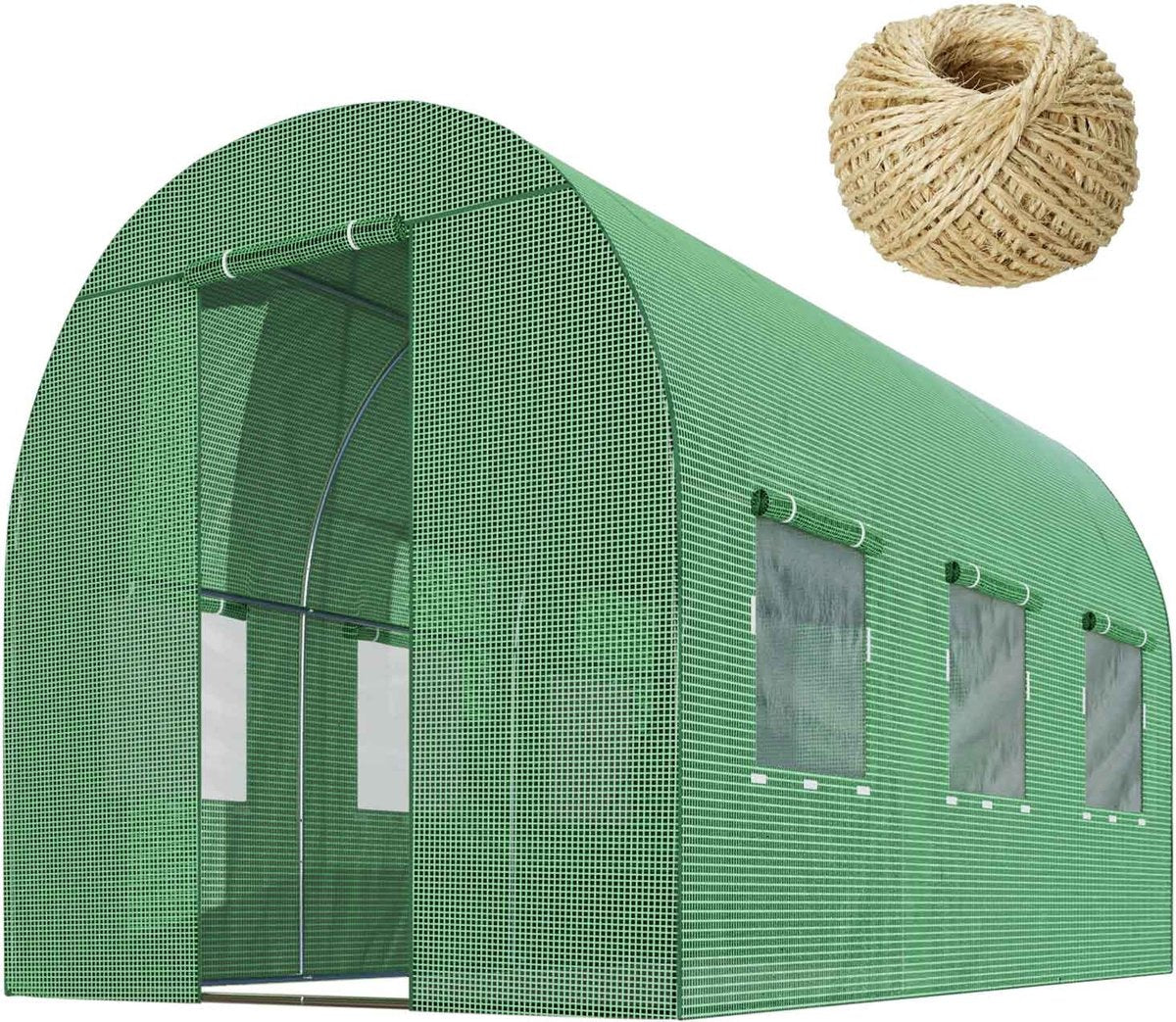 Viking choice voksetunnel - 2x2x3m - grøn