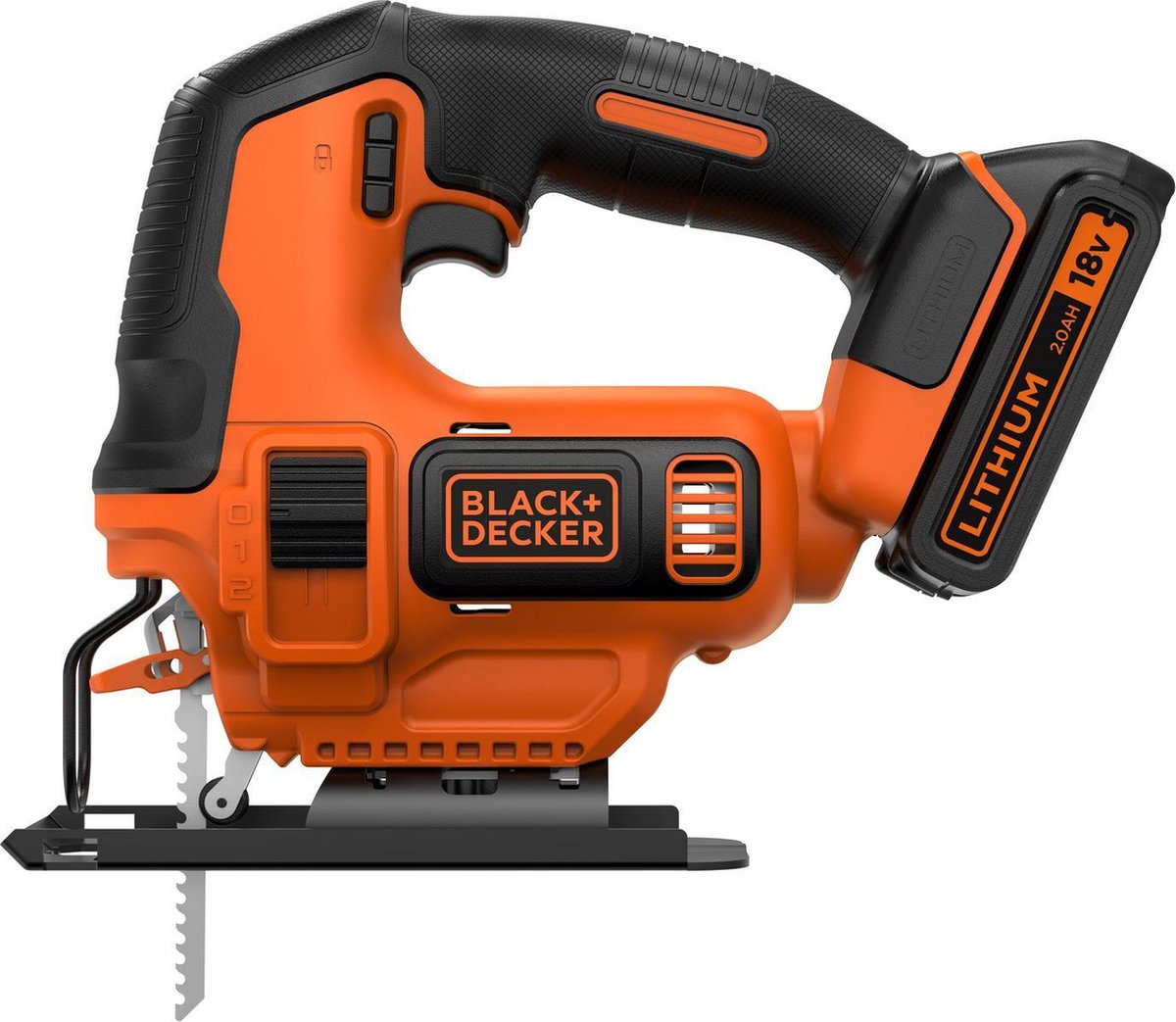 Black+decker b+d stiksav inkl. batterioplader