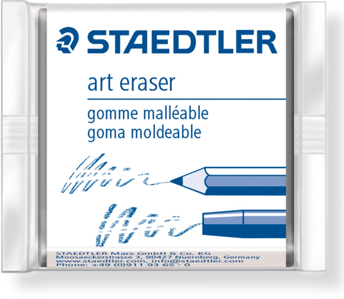 Staedtler æltet viskelæder grå | 18 stk