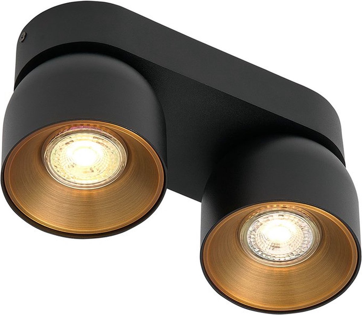 Nordlux pitcher-spot-ip20-2xgu10-sort