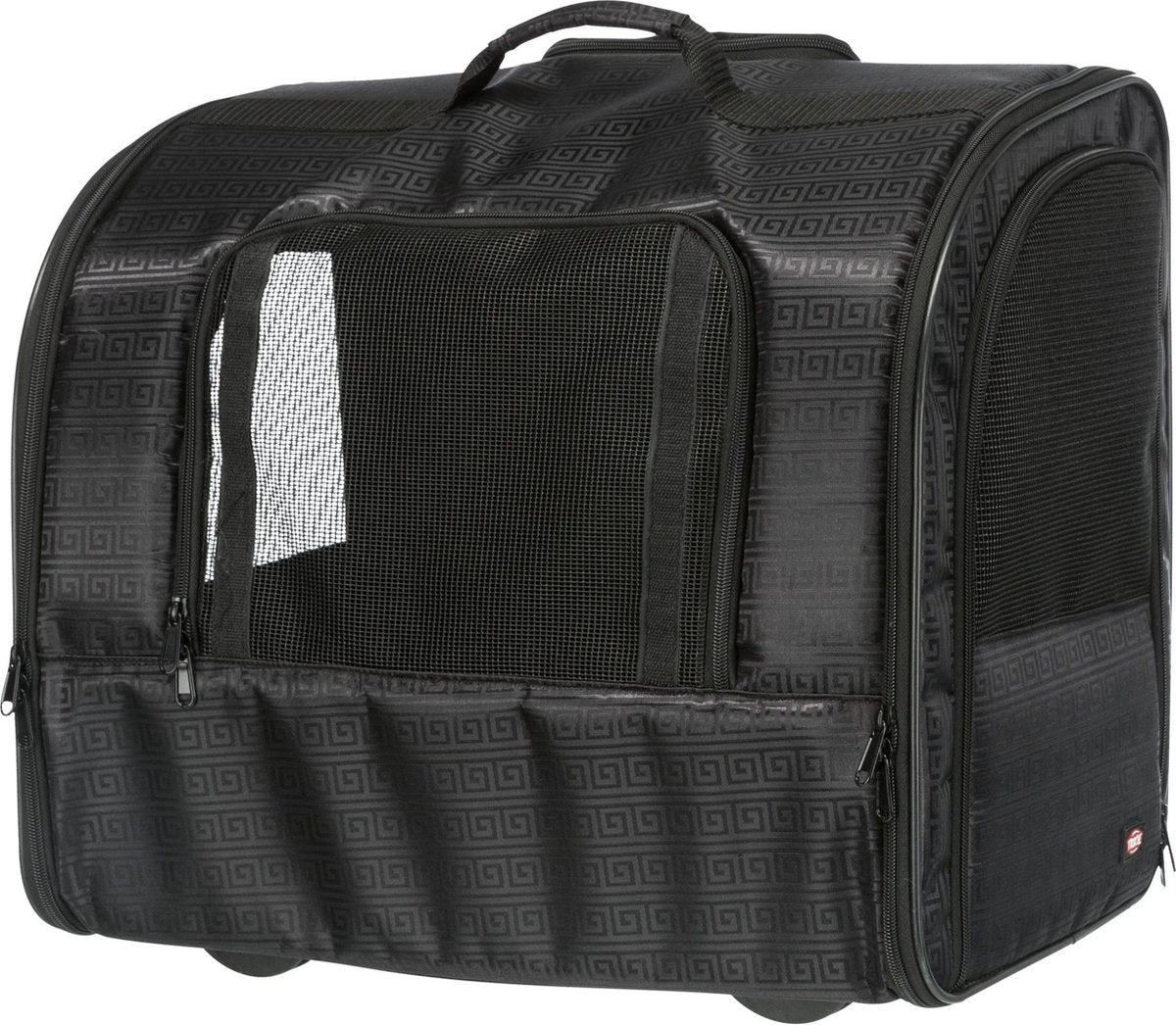 Trixie - rejsekurv - trolley - elegance - sort - 45x31x41 cm