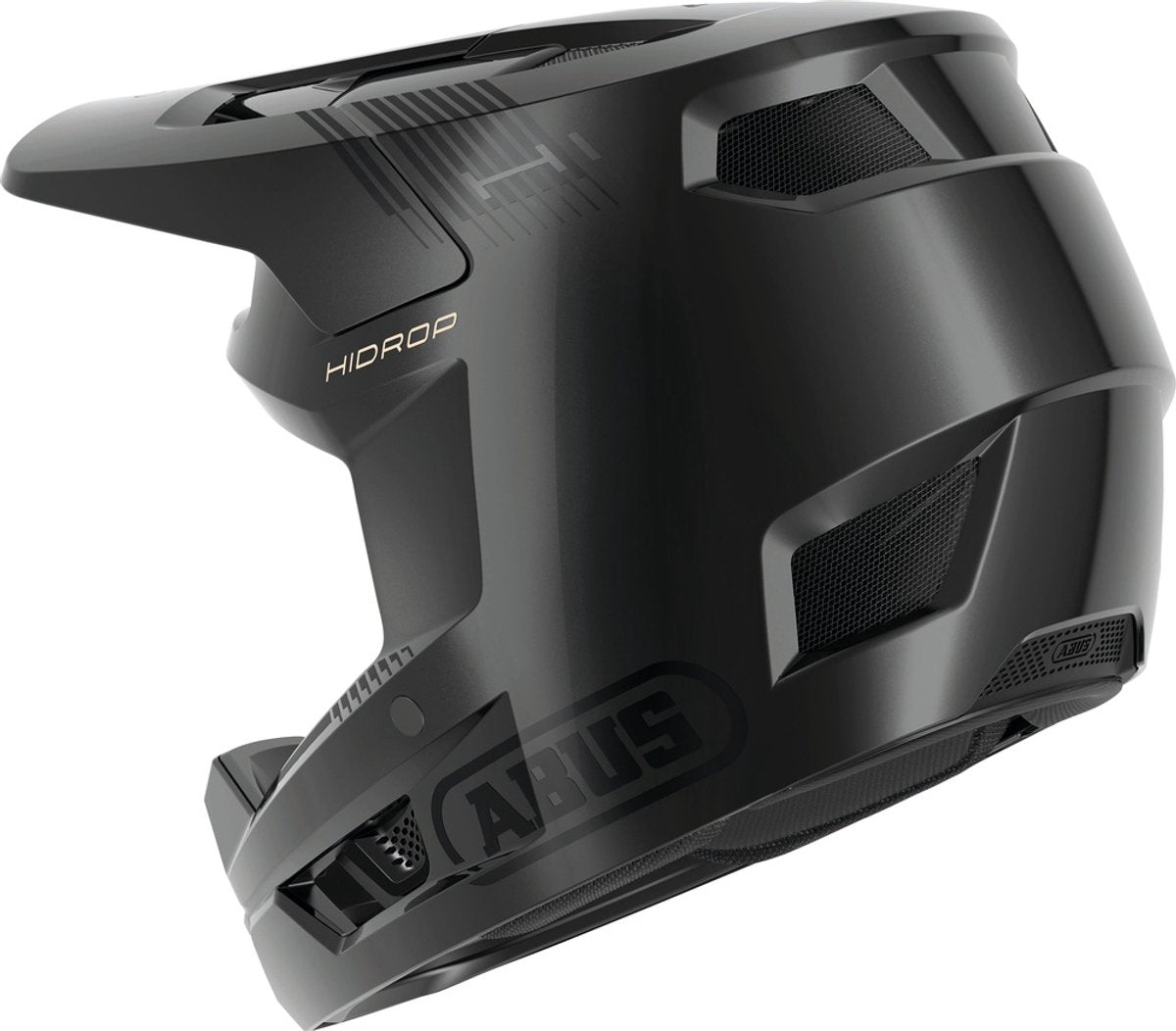 Abus hjelm hidrop skinnende sort xl 61-62cm