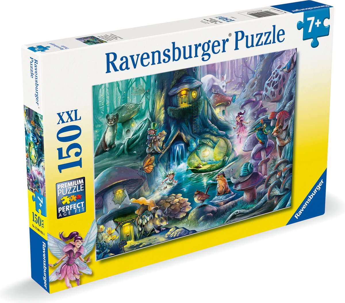 Ravensburger puslespil xxl fortryllende skov, 150 stk.