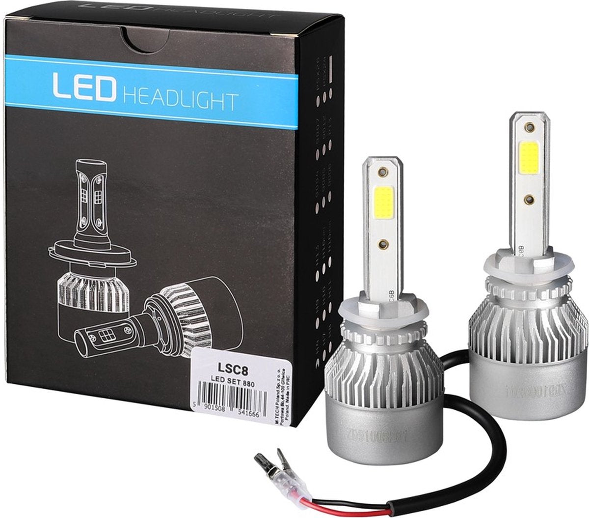 Umærket sans marque led sæt h27 880 - sæt