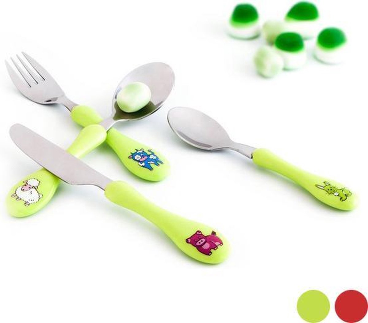 Amefa bestiksæt enfant (4 stk)