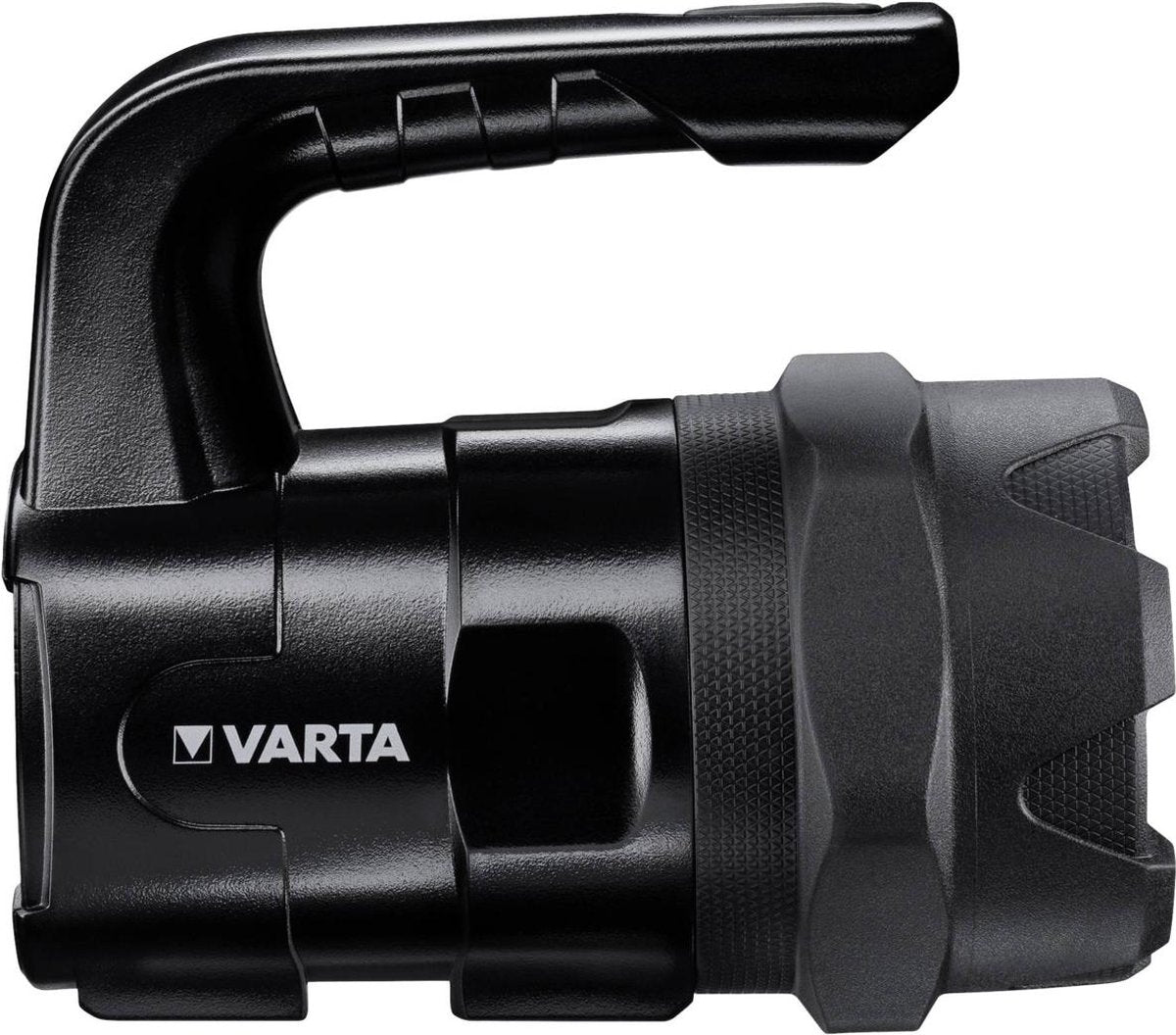 Varta Indestructible BL20 Pro lommelygte - 400 lumen - 400 meter lysrækkevidde - inklusive 6x AA batterier - IP54 stænksikker - faldsikker op til 4 meter