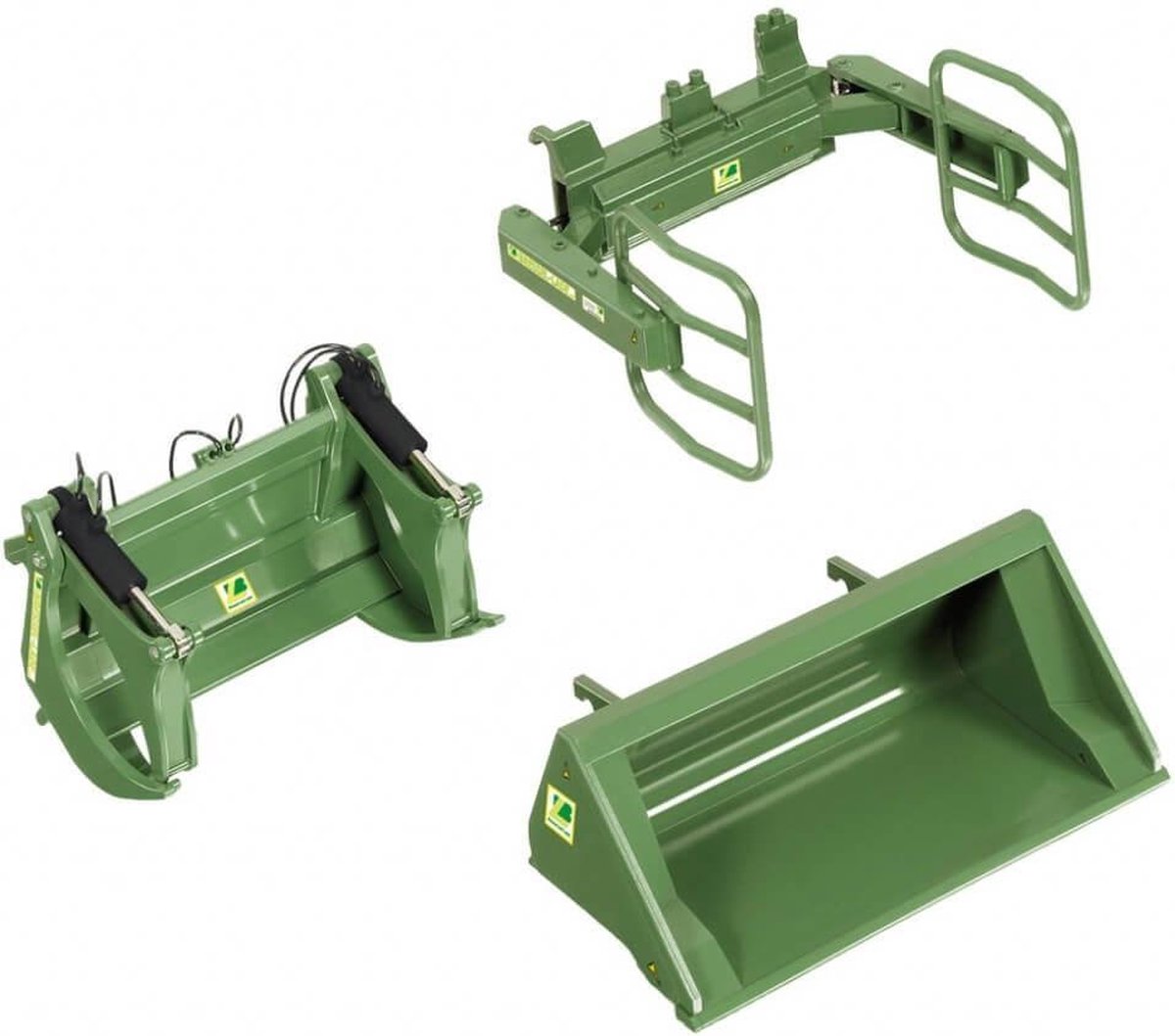 Wiking frontlæsser implementerer en john deere