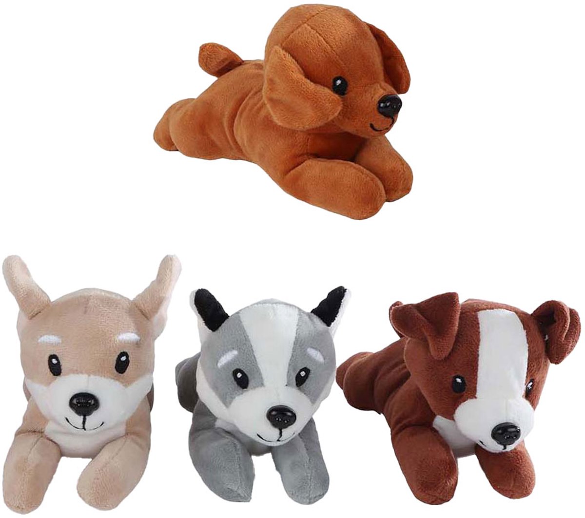 Tag mig hjem krammeplys - hund, 20cm