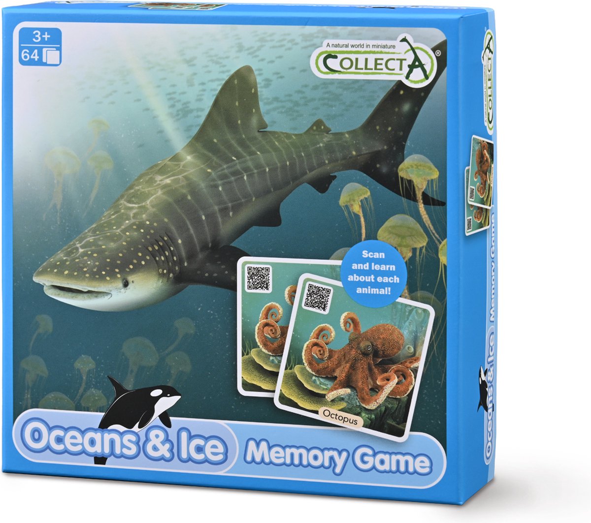 Collecta huskespil - oceaner - uddannelsesmæssigt - hukommelse