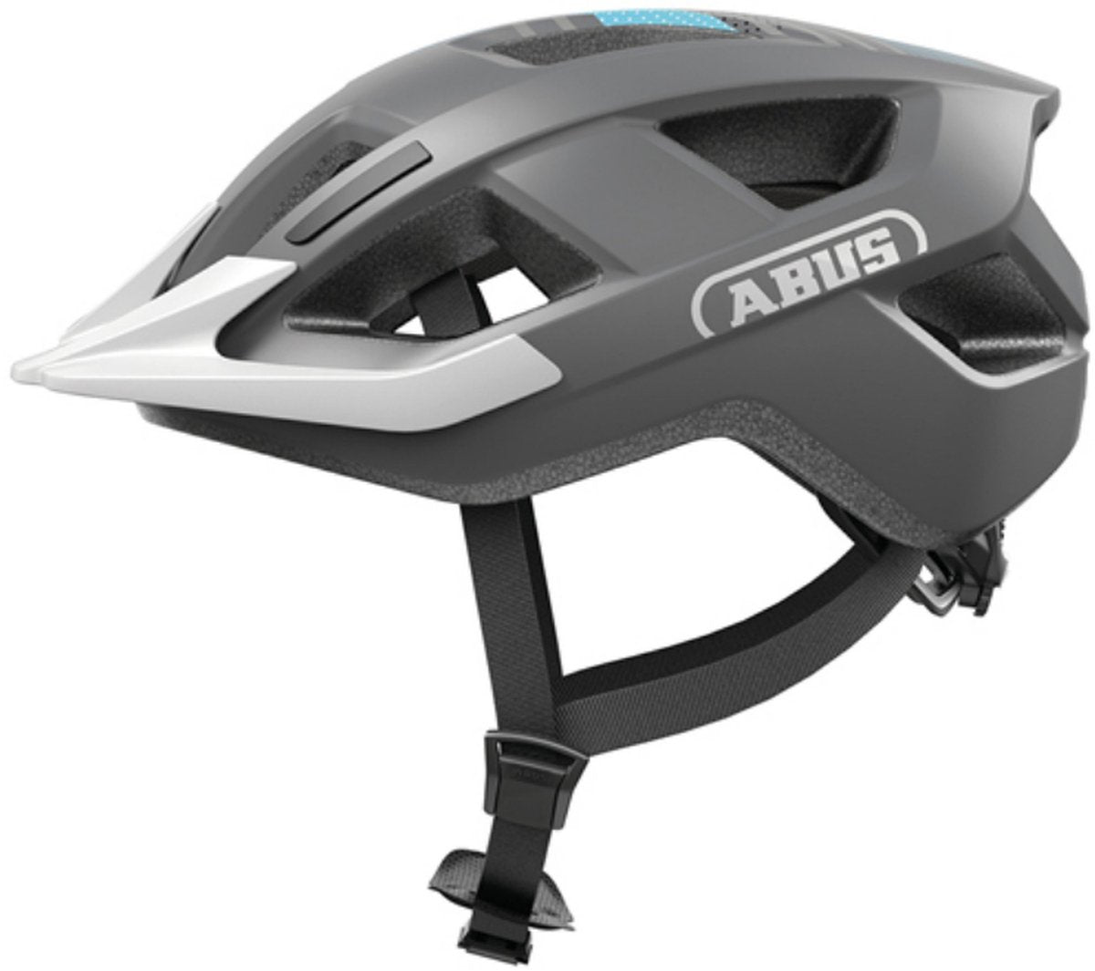 Abus bycykelhjelm aduro 3.0 LED, racergrå