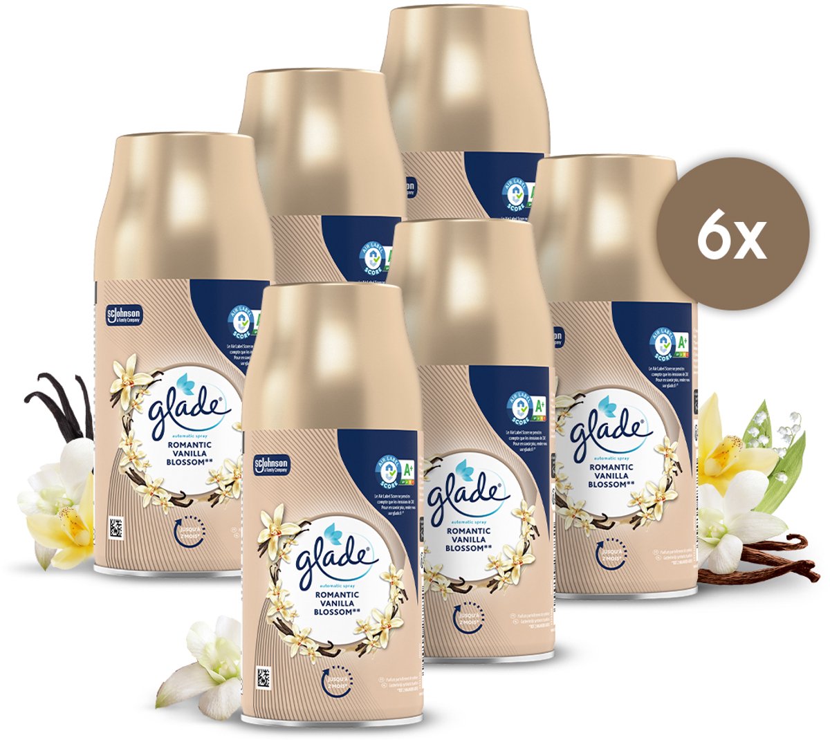 Glade automatisk spray - vaniljeblomstrefill