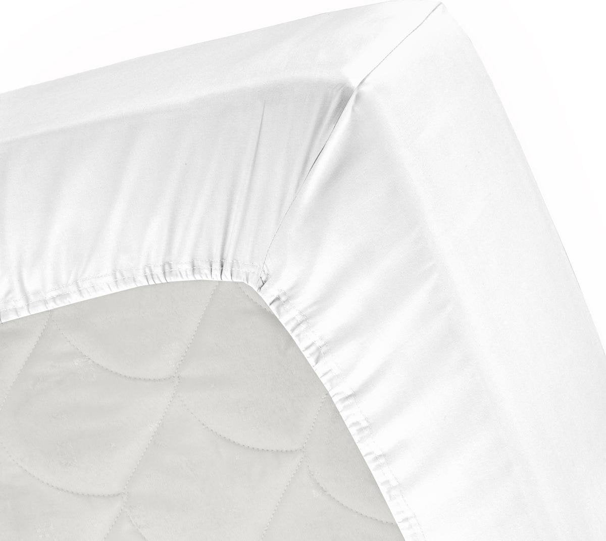 Cinderella - hoeslaken - tot 30 cm matrashoogte - 120x200 210 cm - wit