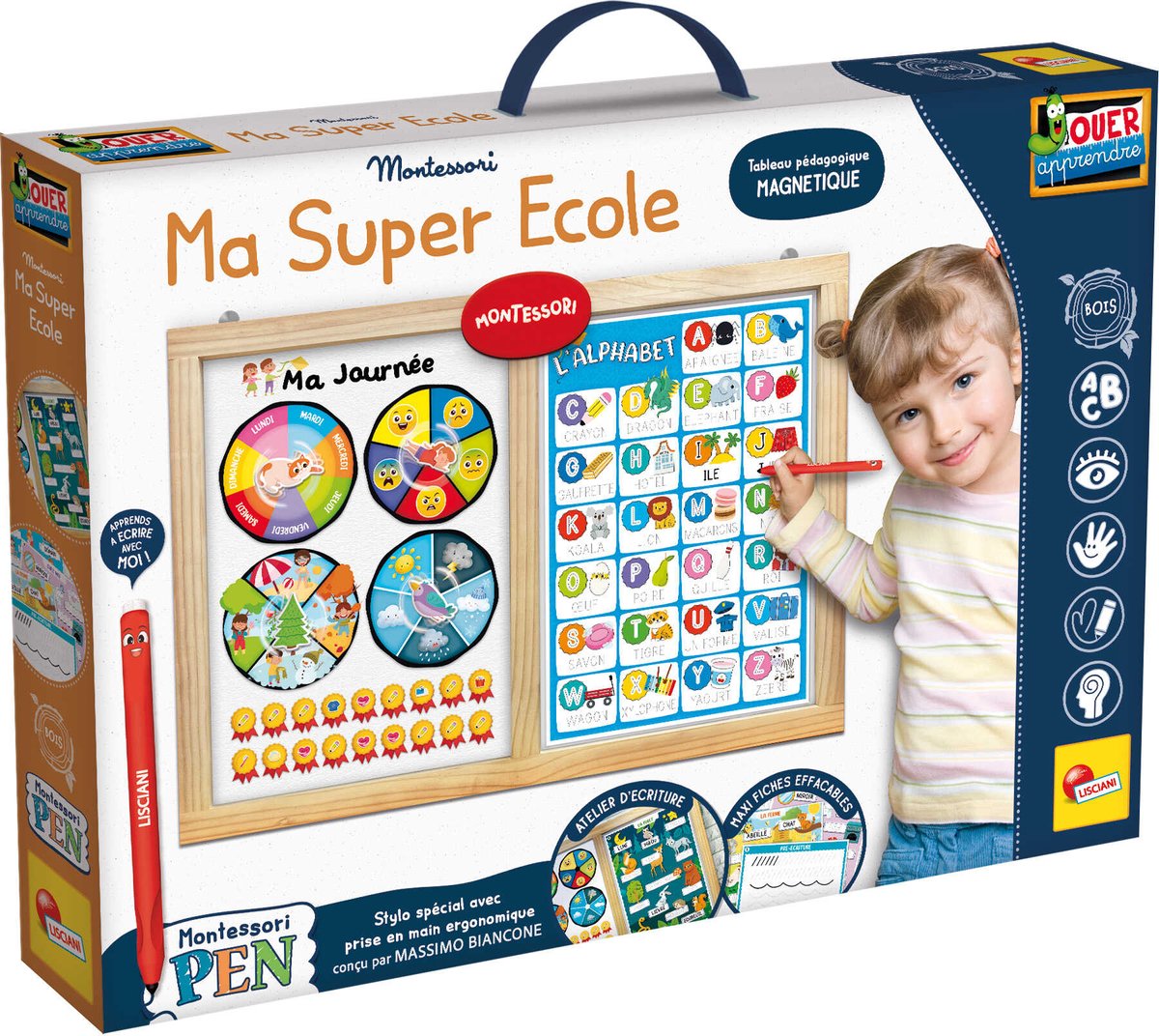 Lisciani Montessori Pen Super Ecole