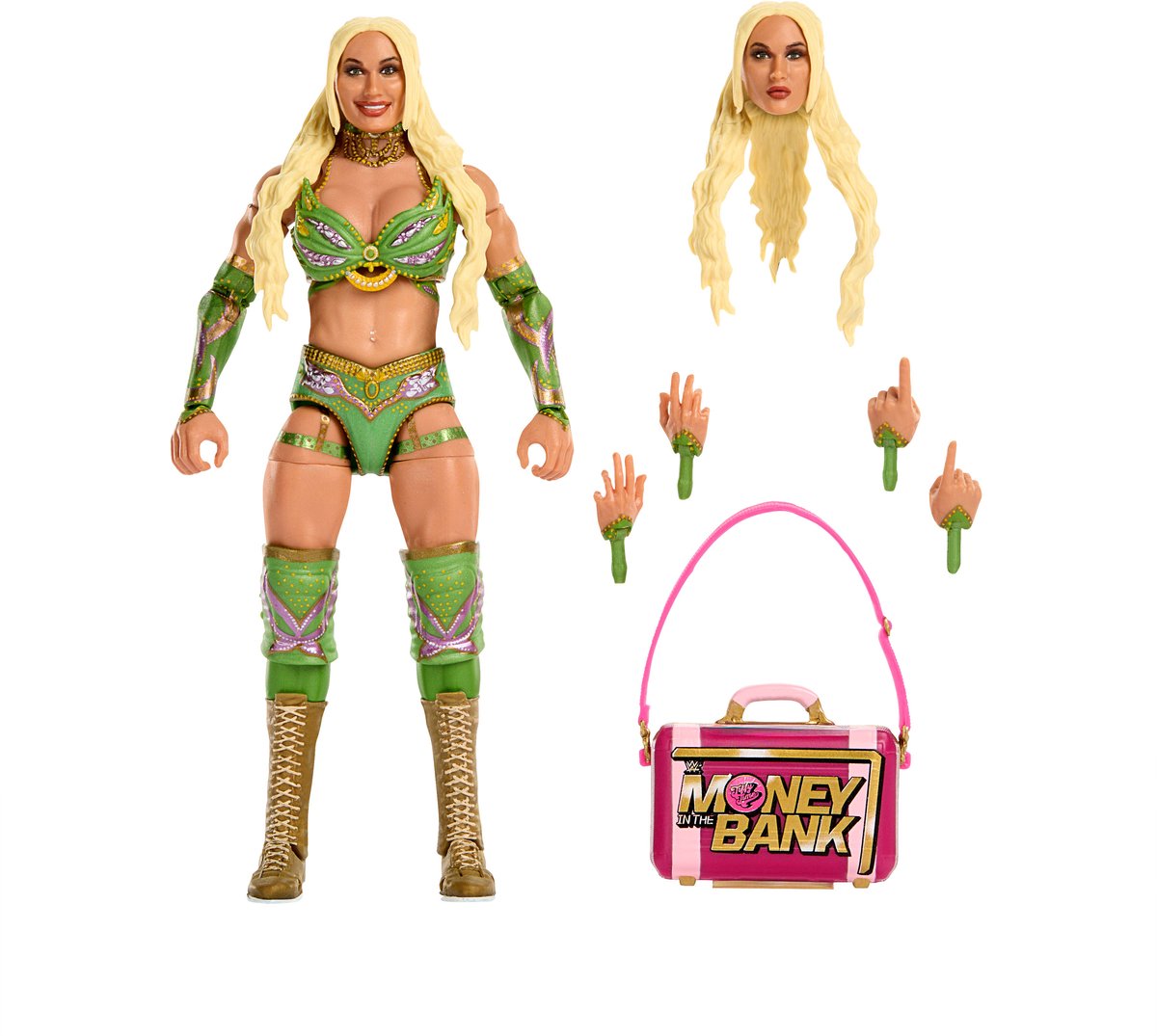 Mattel wwe ultimate edition tiffany stratton actionfigur legetøj.