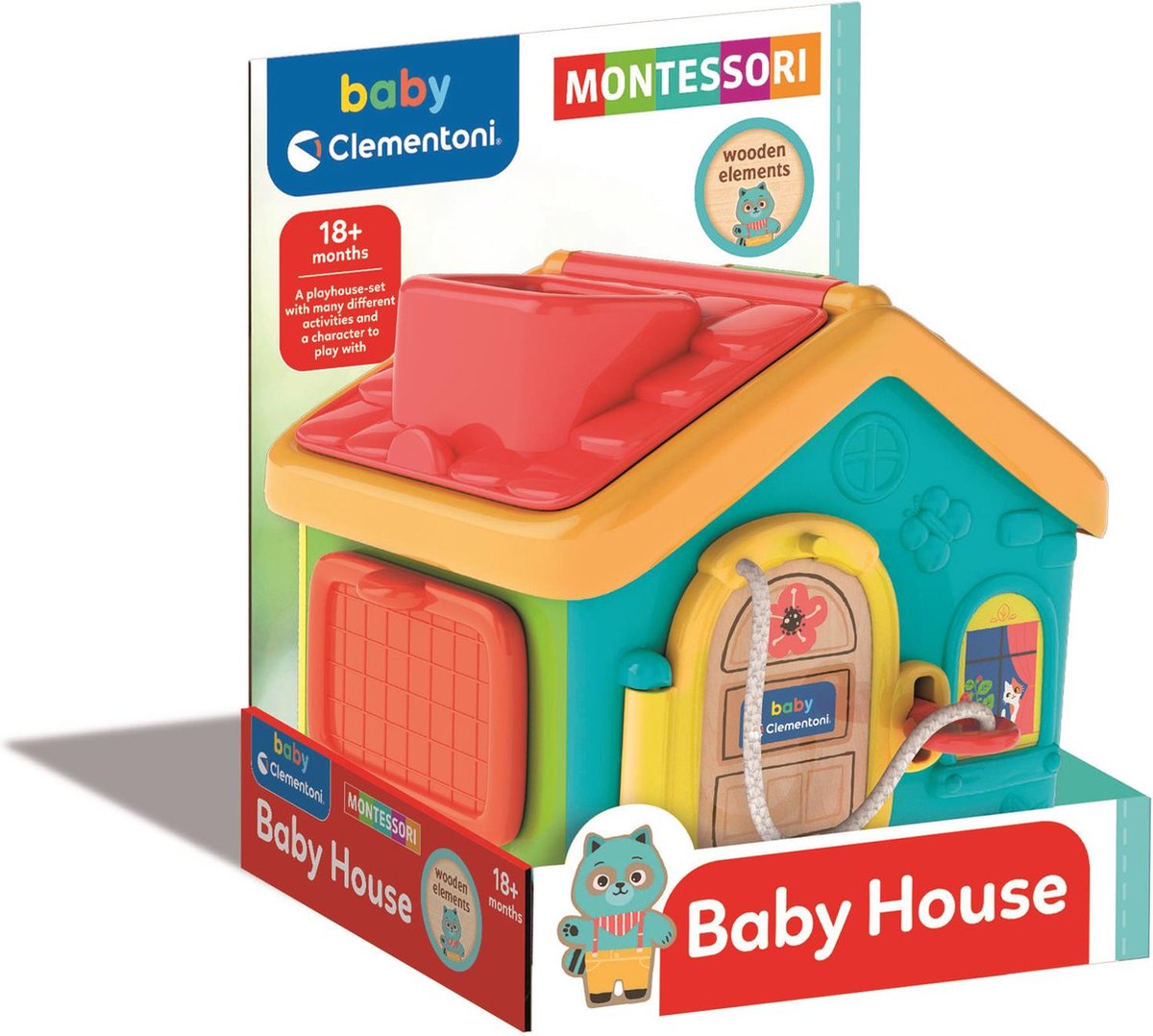 Clementoni montessori baby - aktivitetshus